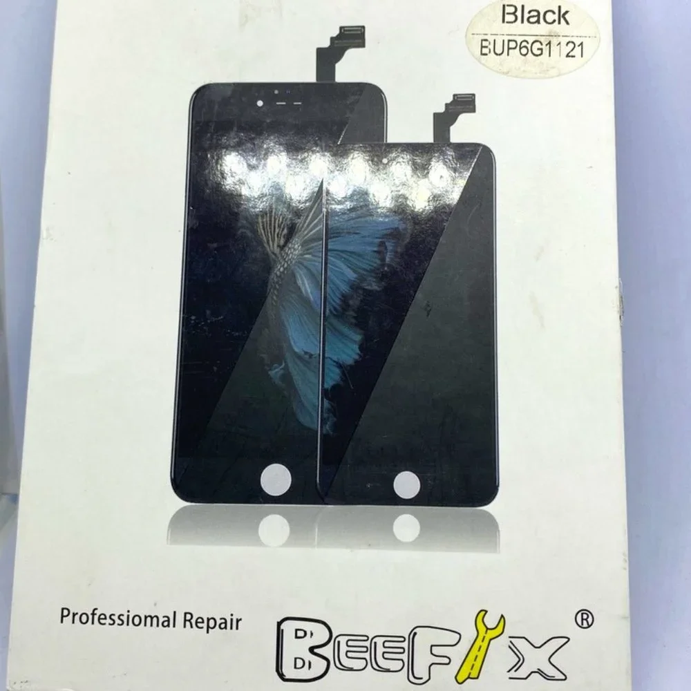 BeeFix Screen Replacement Set Black #BUP6G1121 for iPhone 6